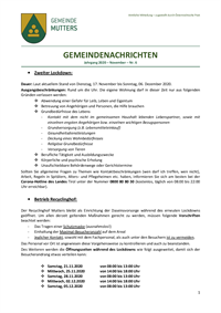 Gemeindeinfo 05/2020